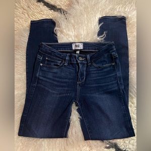 Paige Verdugo NWOT Ankle Dark wash size 26,